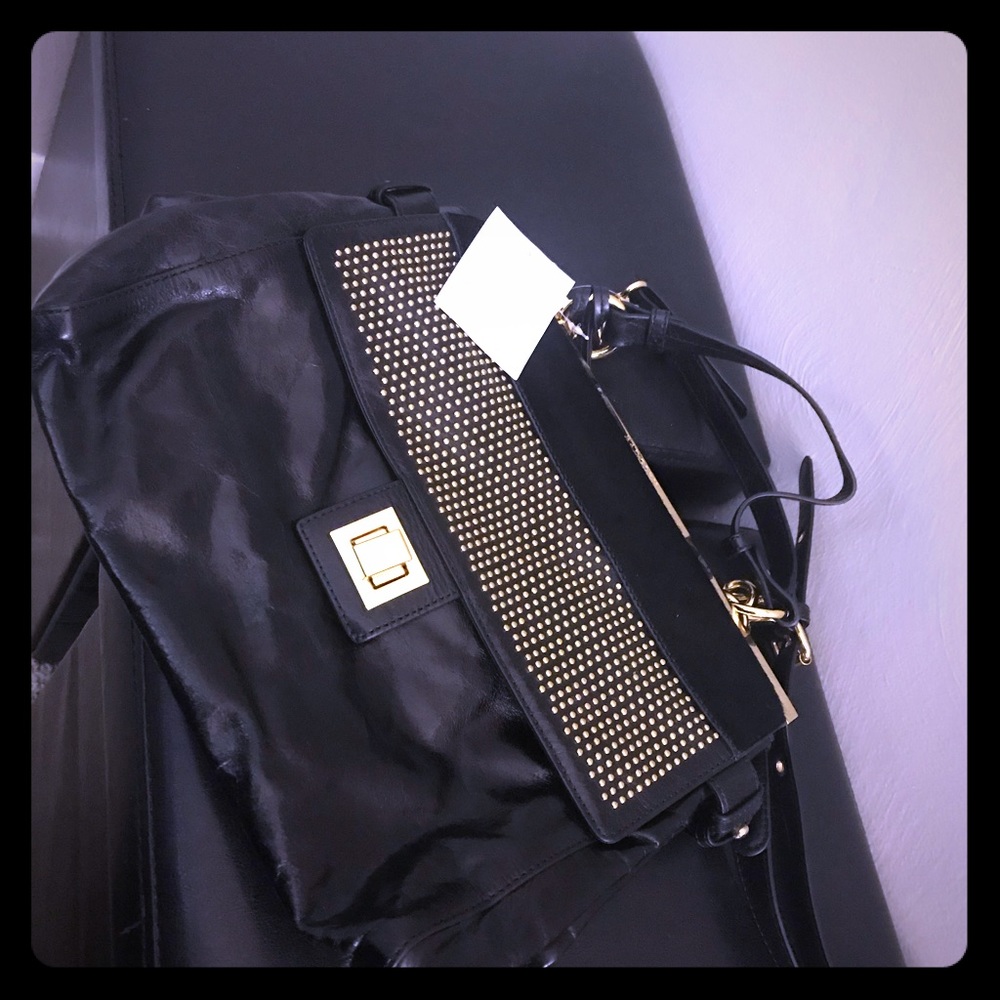 Badgley Mischka genuine leather bag